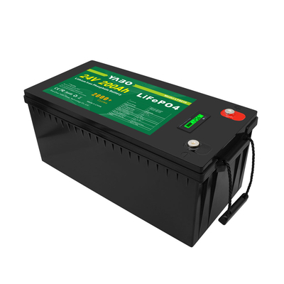 25.6 V Lifepo4 Battery Pack 24V 200Ah Lithium Ion Untuk Sistem Energi Penyimpanan Siklus Dalam