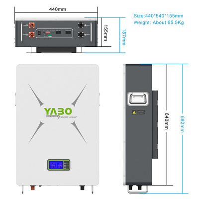 150Ah 230Ah 48V 72V Lifepo4 Baterai Powerwall Lithium Iron Phosphate Sel Prismatik