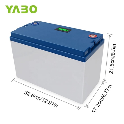 Baterai Lithium Iron Lifepo4 12v 100ah BMS Energy Solar Control 12V