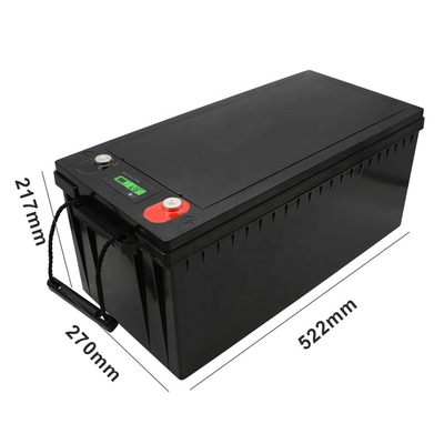 24V 36V 48V 12V Lifepo4 Baterai 12v 200ah Yacht Solar Storage UPS