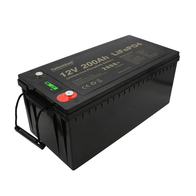 lifepo4 12v 200ah lithium iron phosphate battery pack untuk Solar UPS