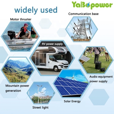 300ah 12v Baterai Lifepo4 Bms Siklus Dalam Isi Ulang