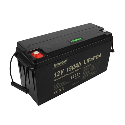 baterai lithium besi fosfat 150ah lifepo4 sel 12v LED Display