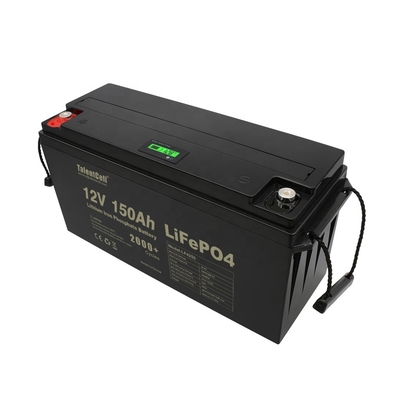 baterai lithium besi fosfat 150ah lifepo4 sel 12v LED Display