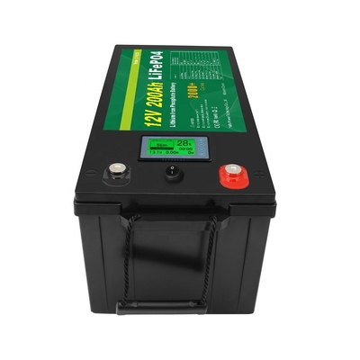 Harga Pabrik 12V/24V/36V 200Ah Baterai Lifepo4 Sistem Penyimpanan Surya Baterai Lithium Ion Untuk Panel Surya Di Rumah