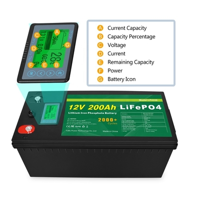 Harga Pabrik 12V/24V/36V 200Ah Baterai Lifepo4 Sistem Penyimpanan Surya Baterai Lithium Ion Untuk Panel Surya Di Rumah