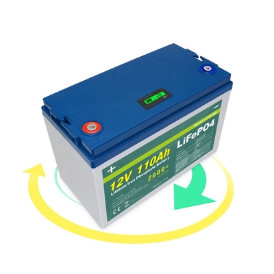 12v 110Ah Lifepo4 Golf Cart Baterai Siklus Dalam