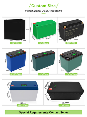 32650 32700 12v 200ah Baterai Lithium Iron Lifepo4 Deep Cycle Bms