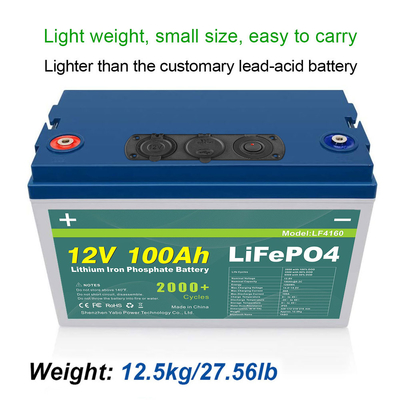 24V 36V 48V 72V 12v 100ah Paket Baterai Lifepo4 Built-In BMS Lead Acid Lithium Iron