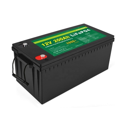 RV BMS 100ah 12v Baterai Lithium Lifepo4 Siklus Dalam 2000 Kali