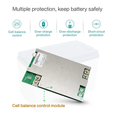 32700 Lifepo4 Baterai Isi Ulang Deep Cycle 12v 100ah Untuk RV Yacht Backup