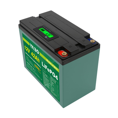 12V 40Ah Lifepo4 Sel Baterai Isi Ulang Untuk Sistem Manajemen Surya