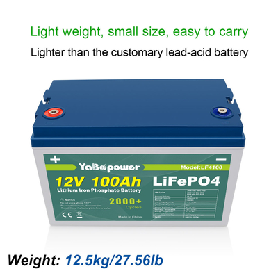 Sistem Penyimpanan Energi Surya Baterai Lithium Ion Siklus Dalam 72v 48v 12v 20ah 90ah 100ah Lifepo4