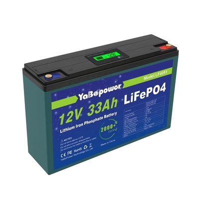 33Ah 12V Baterai Lifepo4 Baterai Lithium Iron Phosphate 32700