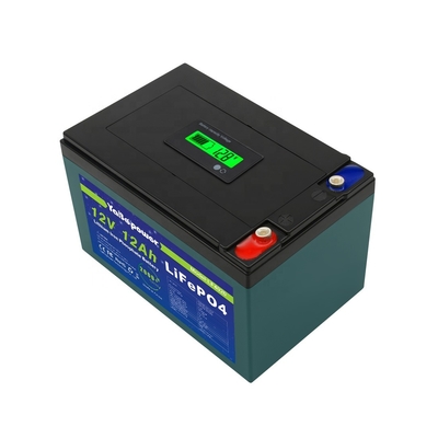 Pabrik Penjualan Panas Disesuaikan 12v 12Ah Discharge Saat Ini 6A Baterai Lifepo4 Dengan Kapasitas Menonjol