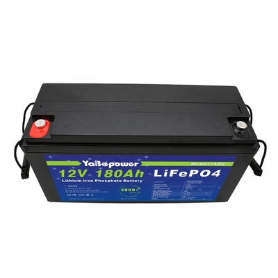 Sertifikasi Standar Tinggi dan Kualitas Terjamin Baterai Lithium ion Lifepo4 12v180Ah Untuk sistem Hybrid
