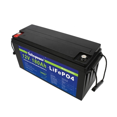 Sertifikasi Standar Tinggi dan Kualitas Terjamin Baterai Lithium ion Lifepo4 12v180Ah Untuk sistem Hybrid