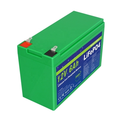 Smart BMS 12v 6ah Lifepo4 Paket Baterai Deep Cycle 2000 Siklus