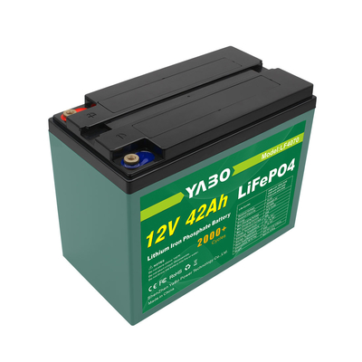 Rv Deep Cycle Lifepo4 Baterai 12V 42Ah 2000 Siklus