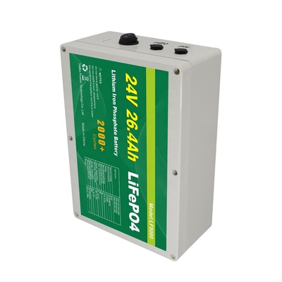 26.4Ah 24V Lifepo4 Baterai Kelautan Masa Pakai Lebih Lama