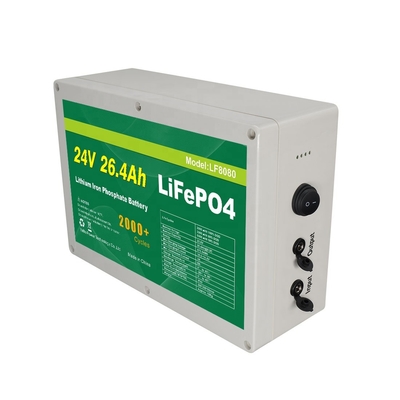 26.4Ah 24V Lifepo4 Baterai Kelautan Masa Pakai Lebih Lama
