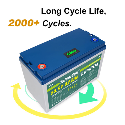 Paket Baterai Lifepo4 24v 60ah 70ah 80ah 24v 50ah Siklus Dalam