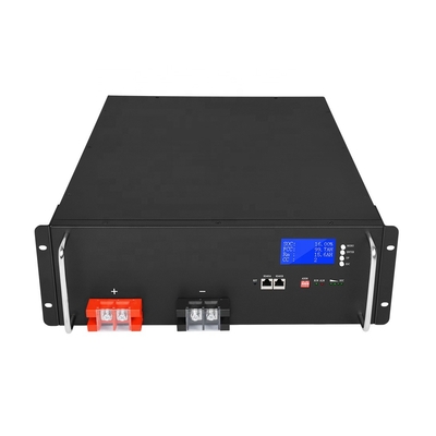 Deep Cycle 48V Baterai Lifepo4 Untuk Sepeda Listrik BMS Smart 100Ah YB-LF51100