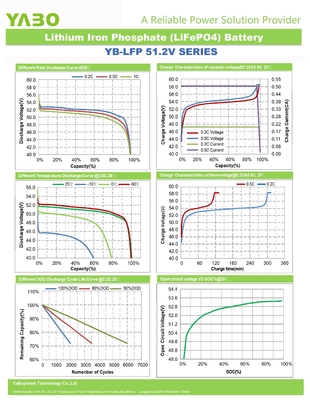 48v 300ah Lifepo4 Sel Baterai Litium Ion Deep Cycle 51,2v 50Ah 250Ah