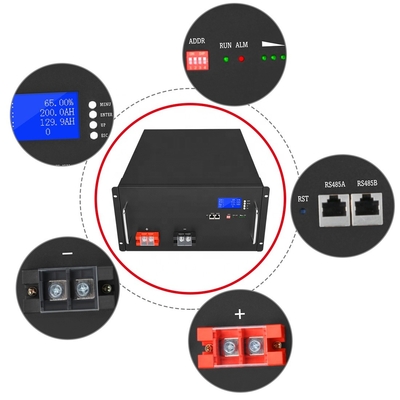 48V 100Ah 200Ah Lifepo4 House Battery Kereta Golf 1000W