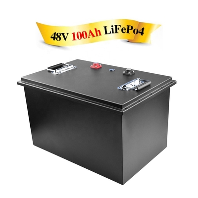 48v 51,2V 100AH ​​Baterai Lifepo4 Tahan Air Sepeda Listrik Lithium Ion Solar