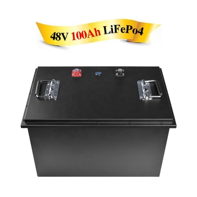 48v 51,2V 100AH ​​Baterai Lifepo4 Tahan Air Sepeda Listrik Lithium Ion Solar