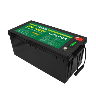 51.2v 100ah 48v Lifepo4 Battery Bank Solar Kapasitas Tinggi Tahan Air