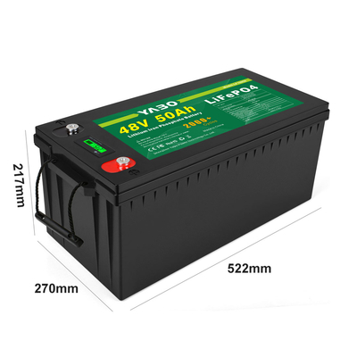 20ah 48v Paket Baterai Lifepo4 48v 50ah Baterai Lithium Ion Tahan Air 2560Wh