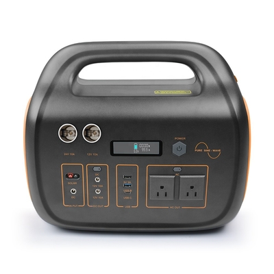 Lithium ion Solar Generator Power Bank 720.72Wh AC 220V 110V 600W pembangkit listrik tenaga surya portabel