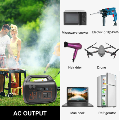 Pembangkit Listrik Portabel Darurat 1500w Mobile Multiple Charger