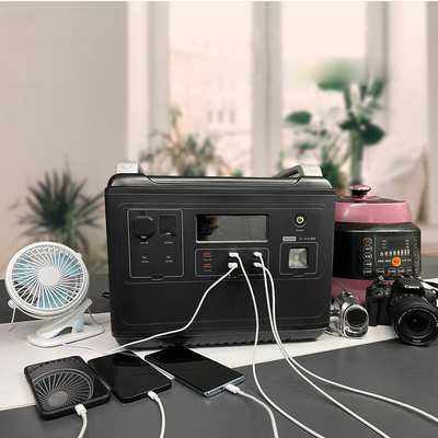Pembangkit Listrik Portabel LiFePO4 Untuk Air Conditioner Kulkas Rumah 2000w Lifepo4 Ups Solar Generator