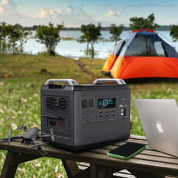Pembangkit Listrik Portabel LiFePO4 Untuk Air Conditioner Kulkas Rumah 2000w Lifepo4 Ups Solar Generator