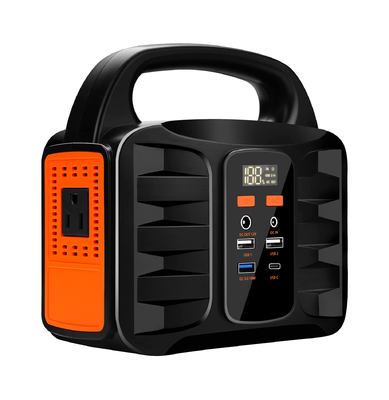 Pembangkit Listrik Portabel Bertenaga Surya 220v Ac Outlet 150W 50000mAh Pasokan Generator