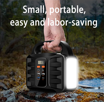 Pembangkit Listrik Portabel Bertenaga Surya 220v Ac Outlet 150W 50000mAh Pasokan Generator