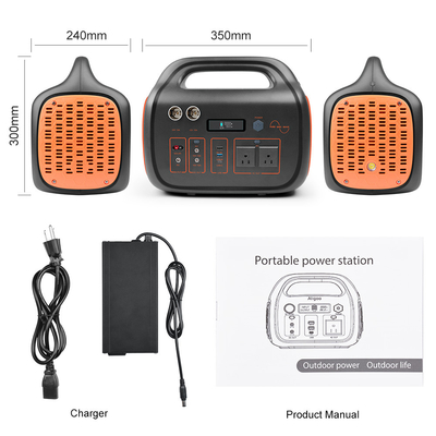 Pembangkit Listrik Portabel Pengisian Cepat Untuk Ponsel Komputer Laptop 200V 110V 1000W 24V 42Ah