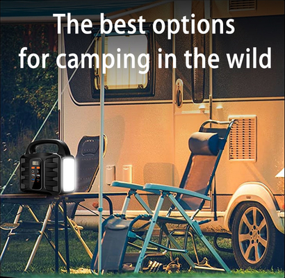 Baterai Lithium Portable Solar Generator Station 150W Laptop Camping Darurat