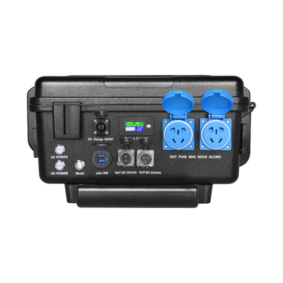 Mengisi Pembangkit Listrik Portabel Lithium Dengan Baterai Lifepo4 110v 220v 2500w