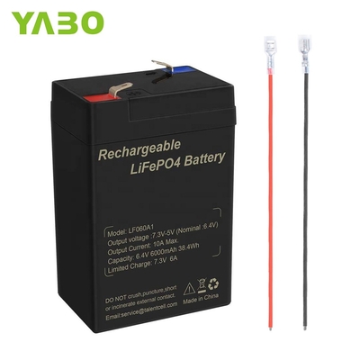 Baterai Deep Cycle Lifepo4 Laut 6V 5Ah 2.5Ah 4Ah 4.5Ah 6Ah Panel Surya