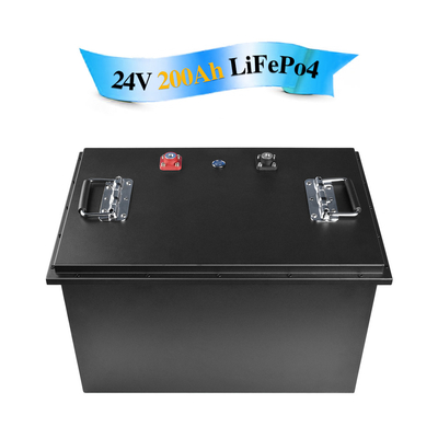 Tahan Air 24V Baterai Lifepo4 Lithium Iron Phosphate 200Ah Sheet Metal Power Tool
