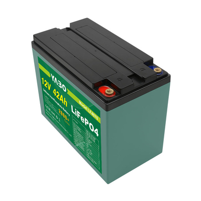 Casing Plastik 12V 42Ah Lifepo4 Battery Pack Dengan Konfigurasi Sel 32700 6Ah 4S4P