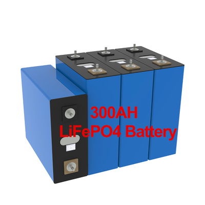 3.2V 300Ah Sel Baterai Lifepo4 4000 Siklus Hidup Tingkat Standar Tingkat A