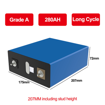 Super sale 3.2V 280Ah Lifepo4 Baterai Cell 4000 Siklus kelas A Revolusioner3.2V 280Ah