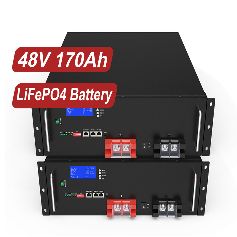 Kualitas Tinggi Disesuaikan Deep Cycle 3.2V 16S1P 170Ah Baterai Penyimpanan Energi 48V LiFePO4 Baterai Lithium