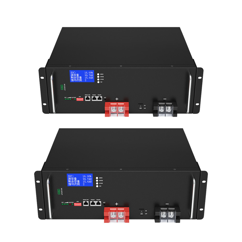 5000+ Siklus Sistem Penyimpanan Energi Surya Baterai Lithium 48V 100Ah LiFePO4 Dengan Garansi 5 Tahun