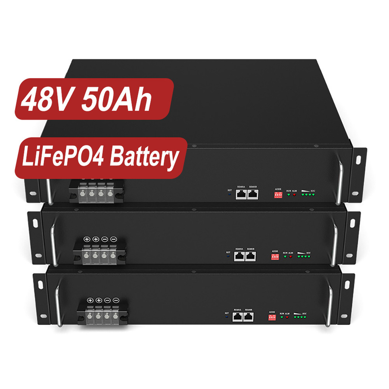 50Ah 100Ah 150Ah 200Ah LiFePO4 Baterai Lithium Ion 5kwh 7kwh 10kwh 4000+ Siklus Dalam